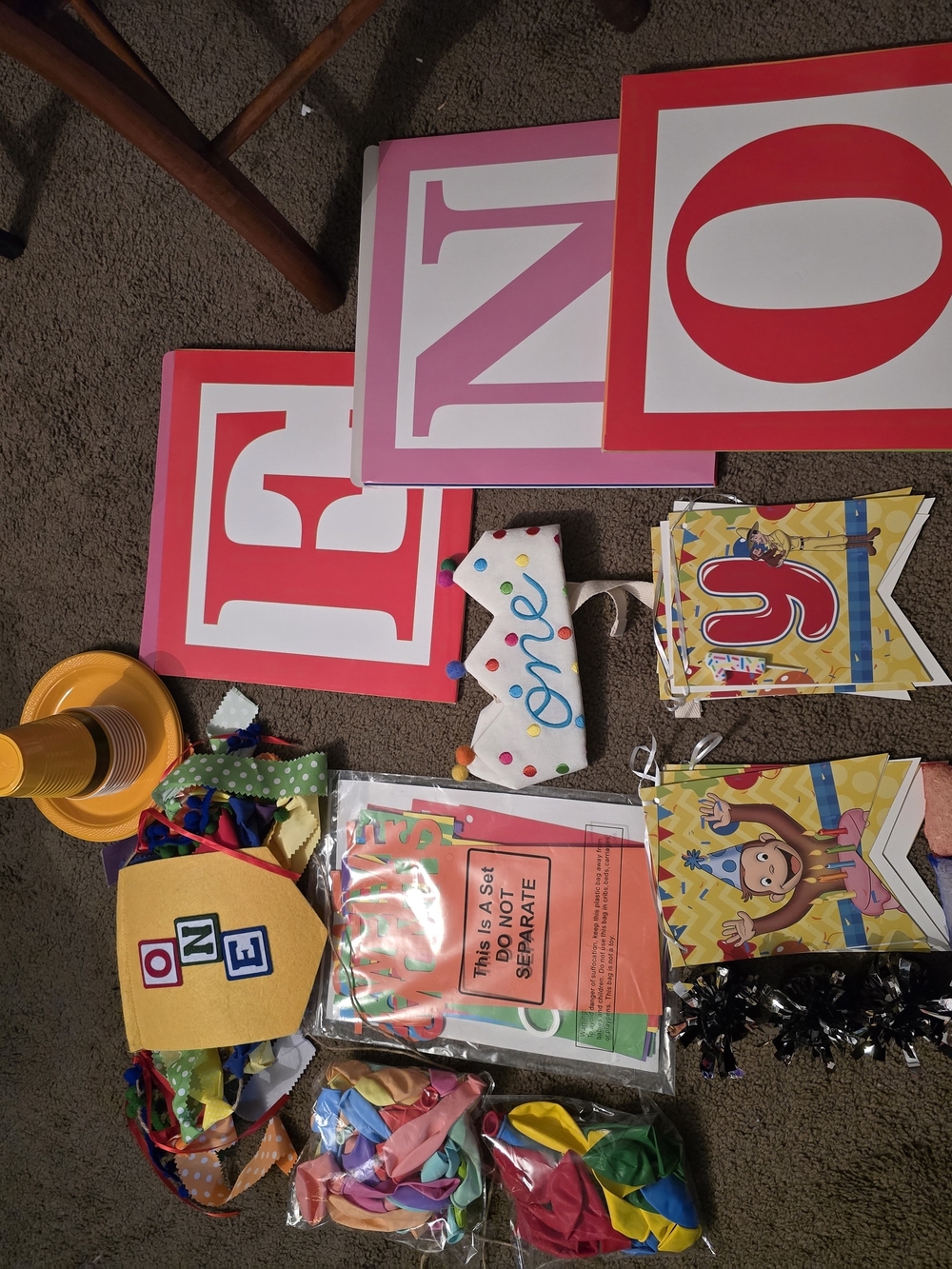 Curious George Birthday Party Supplies